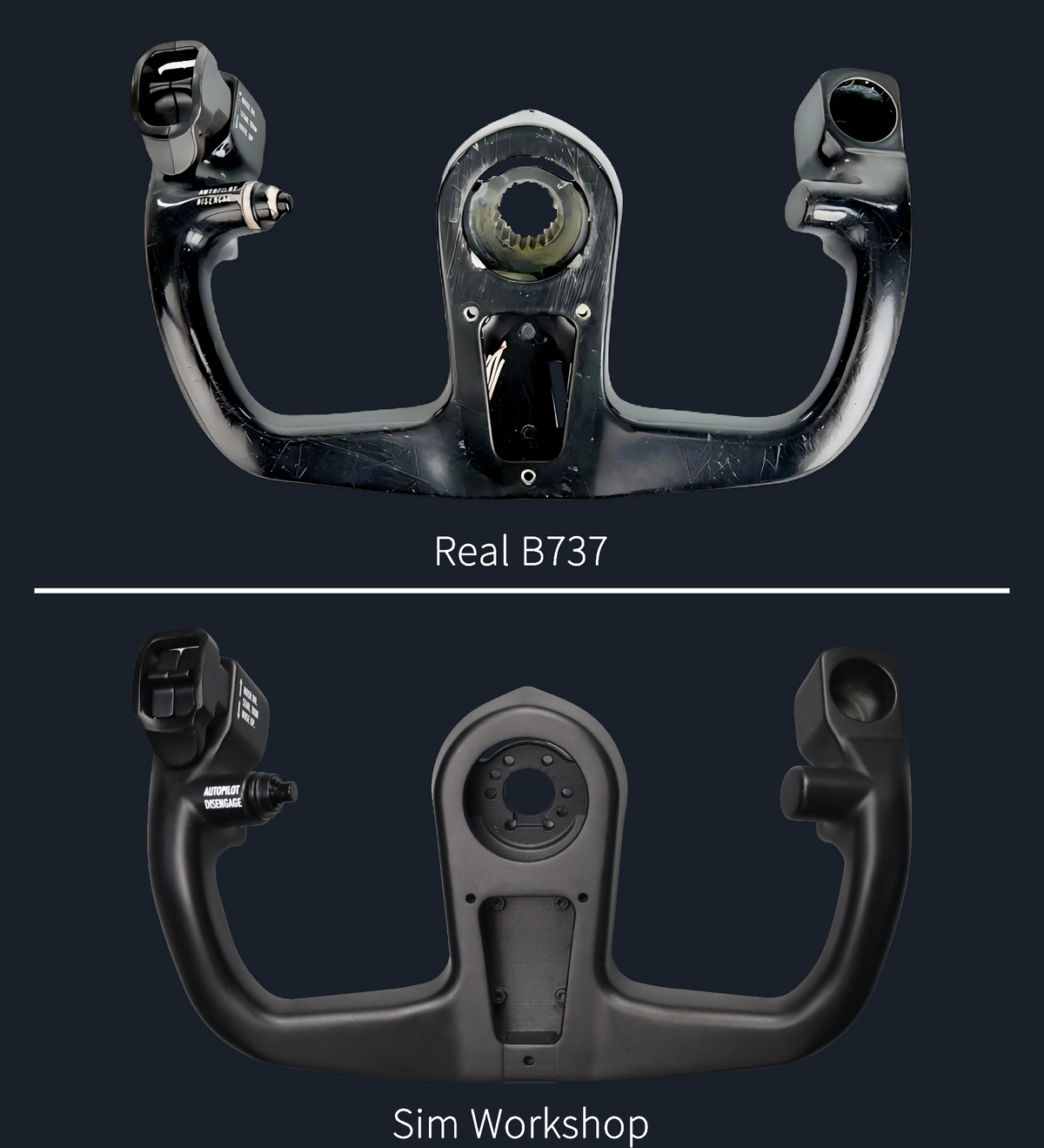SW B737 Control Yoke