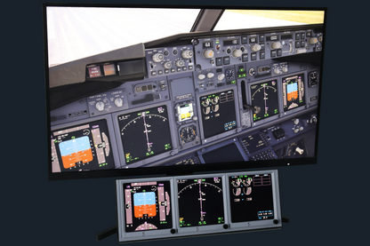 SW Instrument Display Set - flight sim cockpit display for MSFS and X-Plane