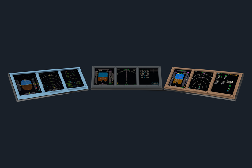 SW Instrument Display Set – Sim Workshop