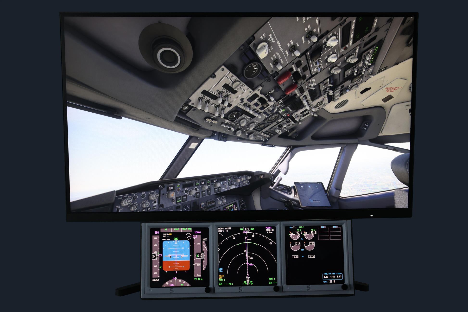 SW Instrument Display Set - flight sim cockpit display for MSFS and X-Plane