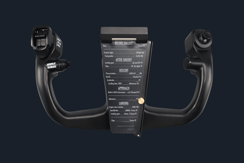 SW B737 Control Yoke | Boeing Flight Sim Yoke for MSFS & X-Plane – Sim ...