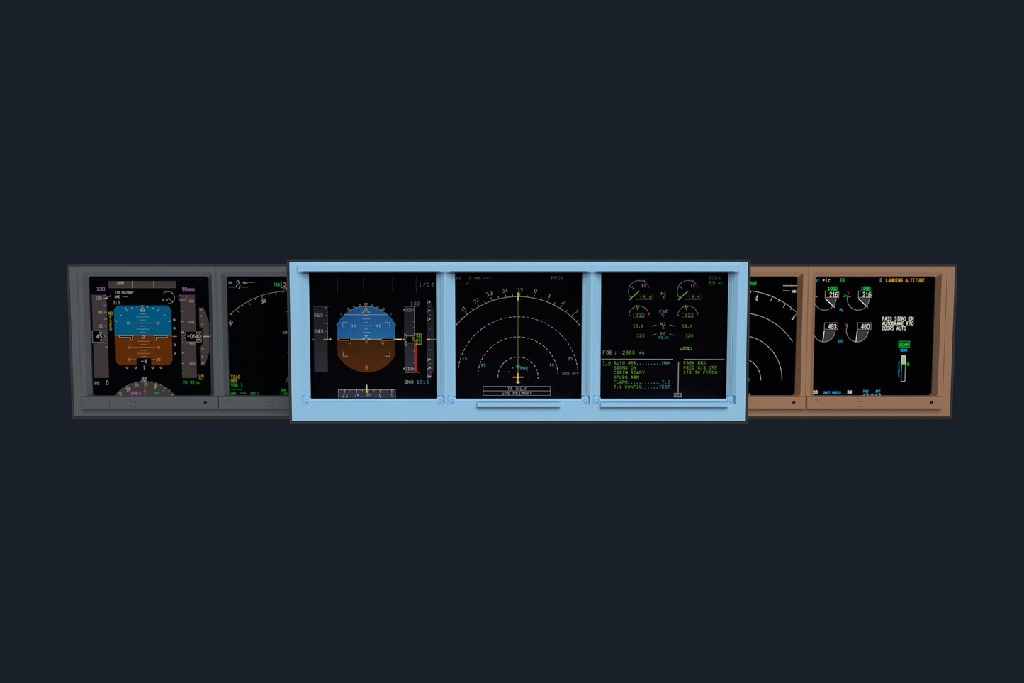 SW Instrument Display Set