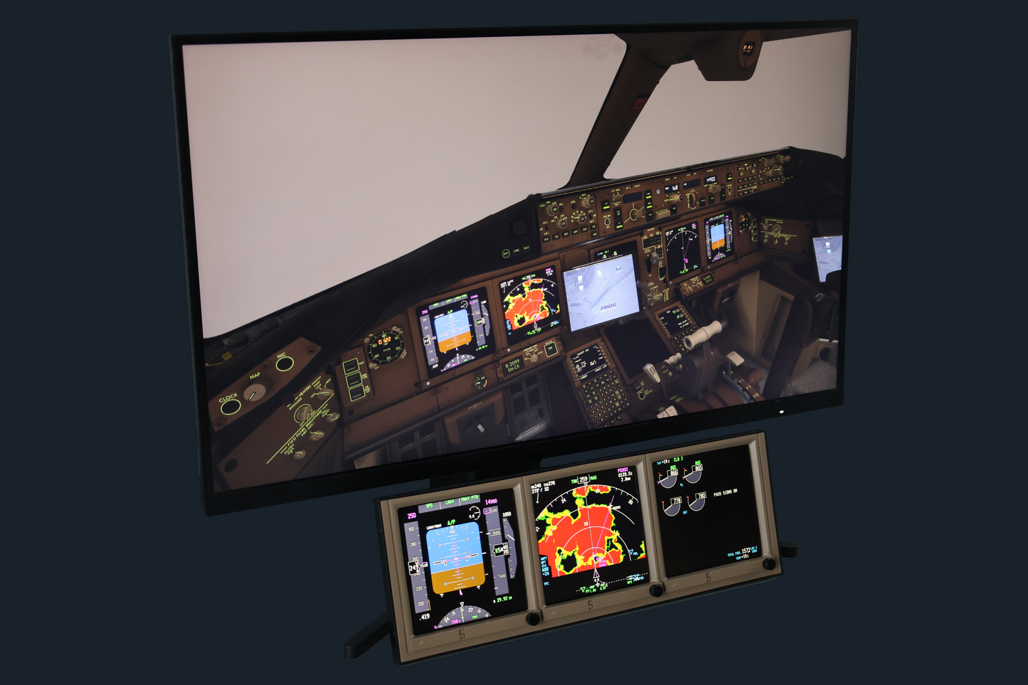SW Instrument Display Set - flight sim cockpit display for MSFS and X-Plane