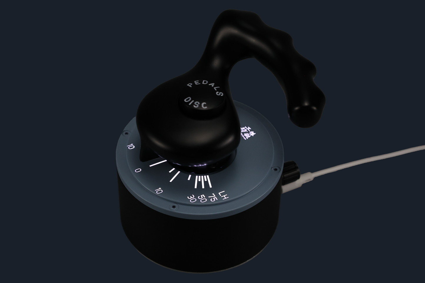 SW Force Tiller backlighting system - illuminated controls for cockpit simulation