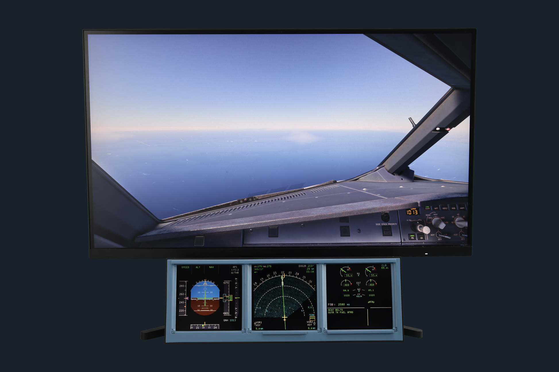 SW Instrument Display Set - flight sim cockpit display for MSFS and X-Plane
