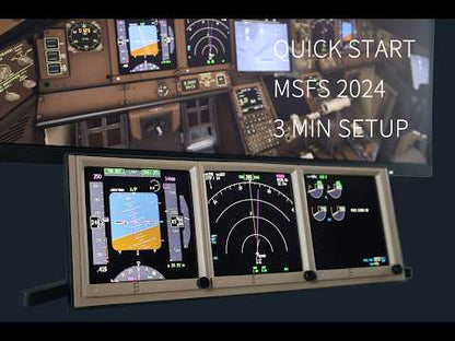 SW Instrument Display Set - flight sim cockpit display for MSFS and X-Plane